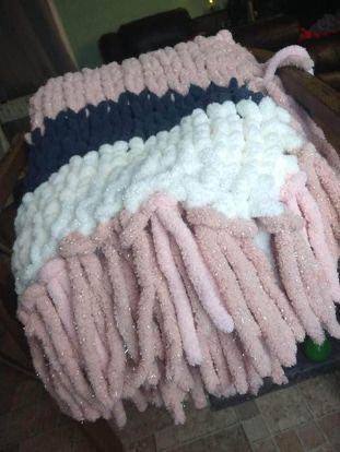 Chenille Tejido A Mano