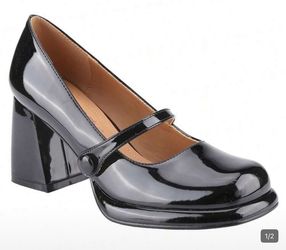 Mary Jane Black High Heels Size 7.5 Women’s