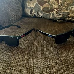 Oakley Holbrook Black/Green Sunglasses Glasses