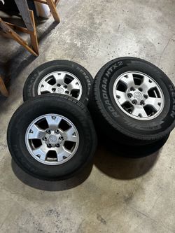 OEM Toyota 16” Wheels & Tires – Tacoma / 4Runner