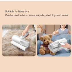 ANGGREK Handheld Mattress,Cordless Mattress Cleaner 1500mAh 