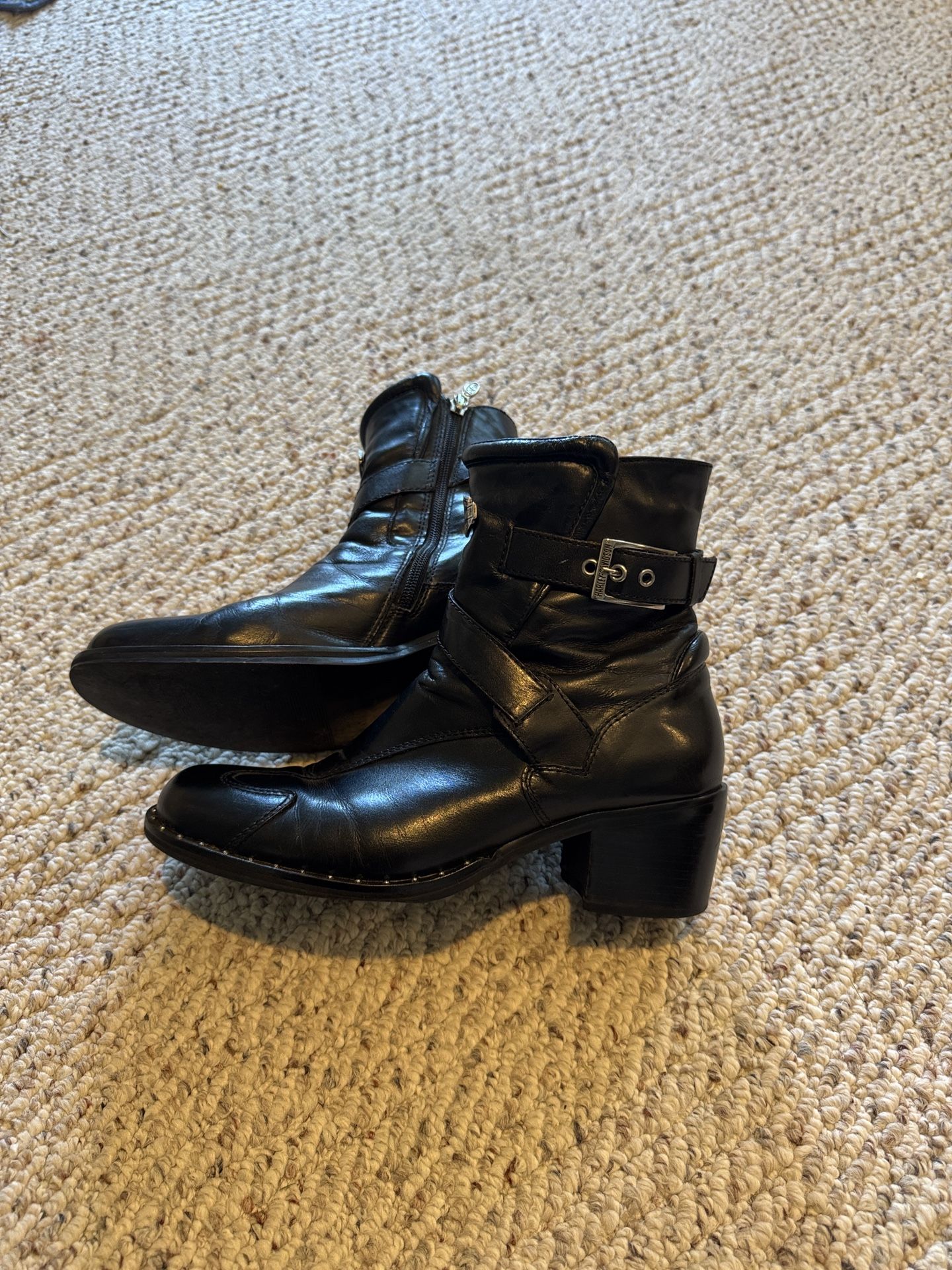 Harley Davidson Leather Boots 