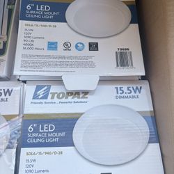 6 Inch LED Round Ceiling Light 