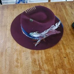 Handmade WESTERN WEIGHT Bear Felt Fedora