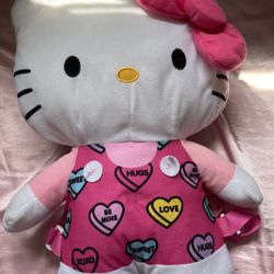 hello kitty plush backpack