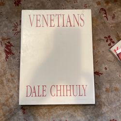 Dale Chihuly VENETIANS ART BOOK