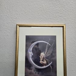 FAIRY MOON 🌙,  Kristin, Green picture Frame 