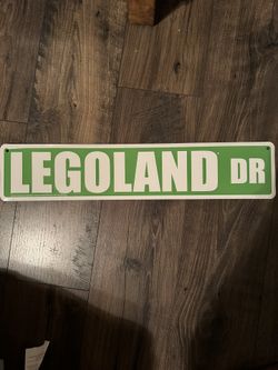 Legoland Road Sign