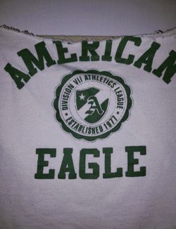 American Eagle Off the Shoulder Sweatshirt Size Medium