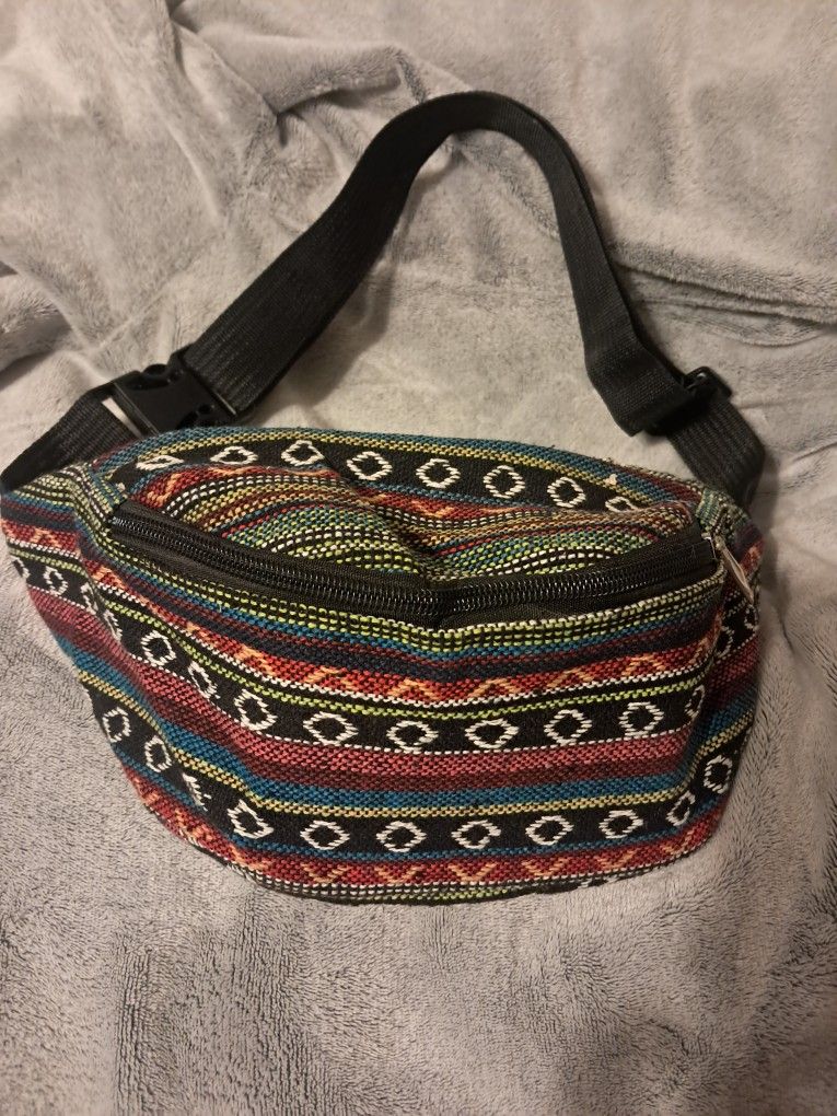 Multi Colored Waist Bag