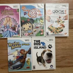 5 WII Games