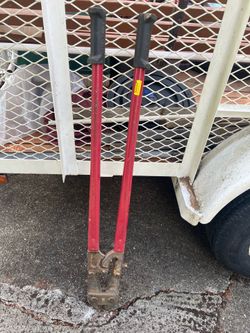 Klein Tools 42" Red Steel Bolt Cutter