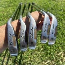 Pinseeker Tpw irons , Comes with pitching wedge