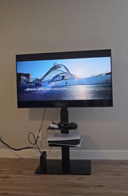 Floor TV stand