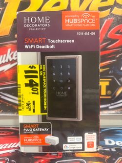 Home Decorators Collection Smart Touchscreen Wi-Fi Deadbolt 1014 415 491