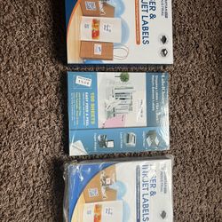Laser and Inkjet Labels