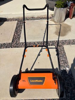 Lawn master 16 inch reel mower