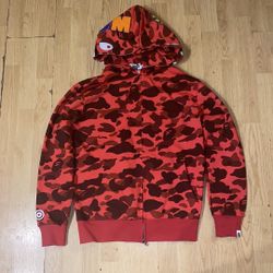 Bape Jacket Red 