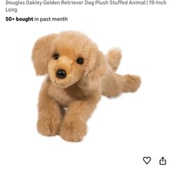 Douglas Oakley Golden Retriever Dog Plush Stuffed Animal | 19-Inch Long
