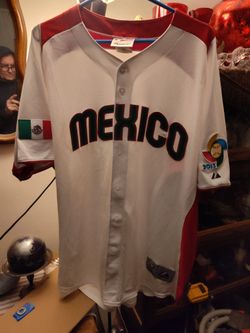 Men's Majestic MLB Mexico Jersey, XL