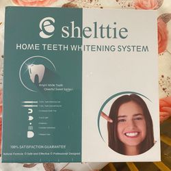 SHELTTIE Teeth Whitening Kit with LED Light, Teeth Whitener, 35% Carbamide Peroxide