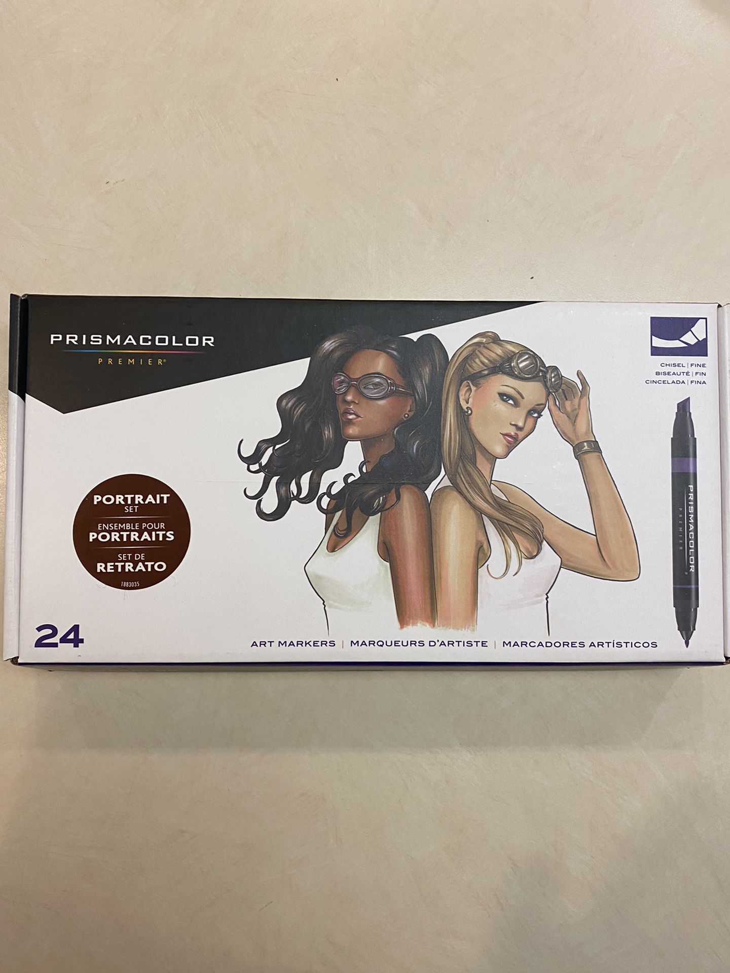 Prismacolor Premium 24 Count Portrait Markers. Brand New In Box