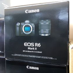 Canon EOS R6 Mark II Mirrorless Camera with 24-105mm f/4-7.1 Lens