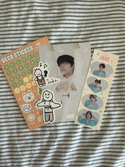 JAKE 2023 GGU GGU Package bundle with photocards stickers and more