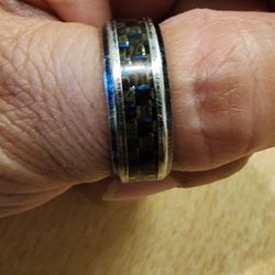 Men Tungsten Ring 