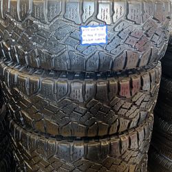 🔥SET OF 4 USED TIRES🔥 275/65/18 GOODYEAR •LIKE NEW!!!**PLEASE CALL FOR MORE INFO•