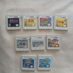 NINTENDO 3DS GAMES (SELLING AS A LOT ONLY)