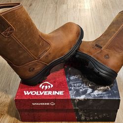 Wolverine Work Boots Size 8.5 And 9 For Men 