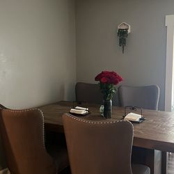 Dining Table With Chairs 