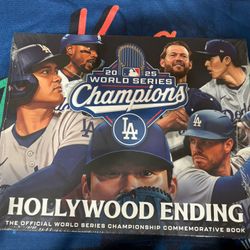 Dodgers Hollywood Ending 2025 World Series Champions Book