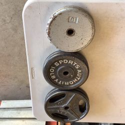 60 Lbs Of Standard Weights 