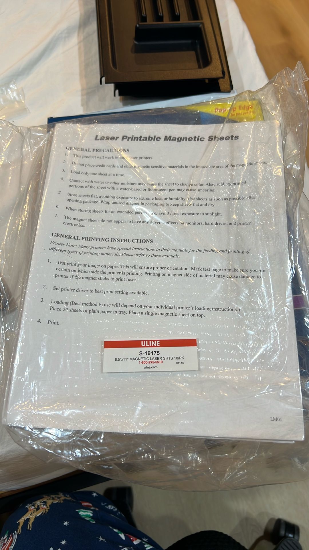 Laser Printable Magnetic Sheet