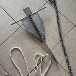 Anchor, Chain And Rope