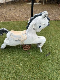 Cast iron horse