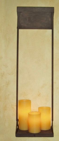 Laura Lee Design Mallorca S66 3 Lights Wax Globes Wall Sconce Handcrafted W/Iron