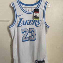 Lakers Lebron Jersey Nba City Edition Swingman Size 48