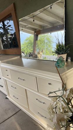 Gorgeous Mid century by Dixie dresser and Mirro