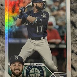 Mitch Haniger Rainbow Foil 2023 Topps Card #49