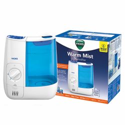 Vicks Warm Moisture Humidifier   (White and Blue)