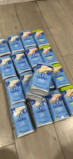 Gerber baby food.  New.  1.5$ each