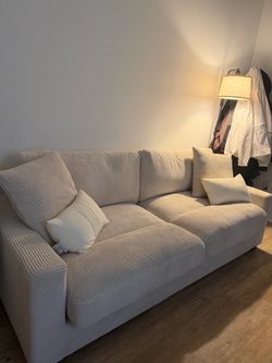 Cream Sofa