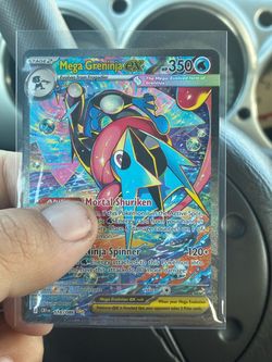 Pokémon Card mega greninja ex full art