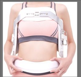 Quovilap Hyperextension Back Brace Spinal Lumbar Fracture Thoracic Size Small