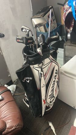 $500!!! Complete Callaway X Hot Full Golf Set & Tour Bag – Woods, Hybrids, Irons & Putter