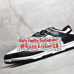 Nike Dunk Low White Black Panda 133