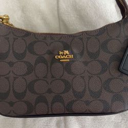 Brown Teri Coach Bag